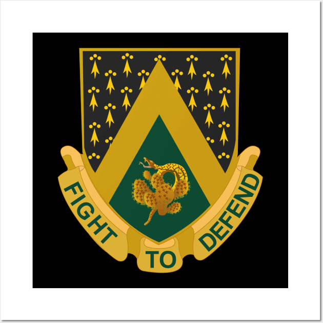 240th Cavalry Regiment DUI wo Txt X 300 Wall Art by twix123844